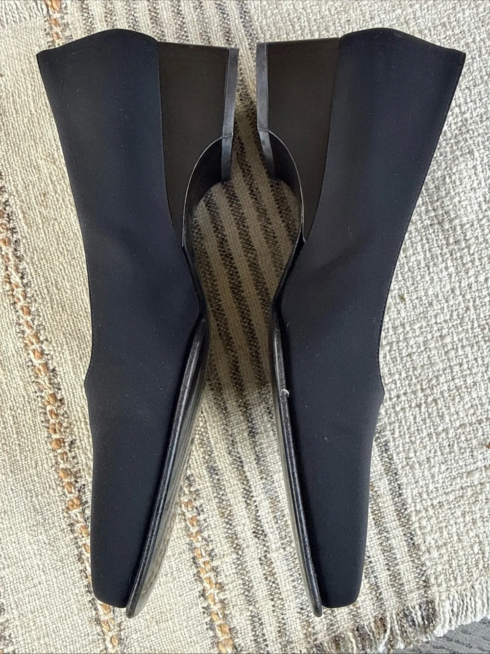 Bruno Magli Women’s 7.5B Made In Italy Black Dress Shoe 1.5 Inch Heel